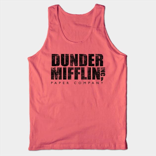 DUNDER MIFFLIN Tank Top by ROBZILLA